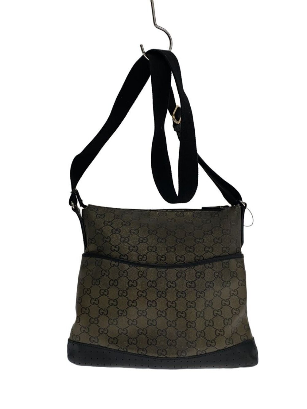 Gucci Tote Bag Brown All over GG canvas Perforated